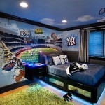 teenage boys room idea for a Yankee fan1 150x150 Вдъхновяващи тинейджърски стаи за момчета