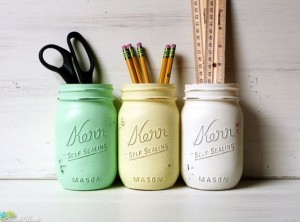 office-decor-mason-jars-pencil-holders