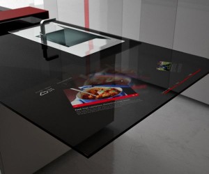Интерактивен кухненски плот