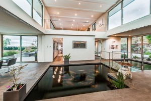 Indoor-koi-pond-and-walkway-steal-the-show