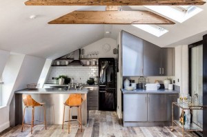 Attic-kitchen-with-skylights-and-tiled-backsplash-718x476
