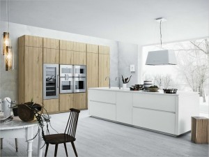 Beautiful-white-kitchen-island-and-oak-shelves-mixed-with-big-pendant-lamp-also-wooden-kitchen-wall-units-and-white-wooden-floor-plan-718x539