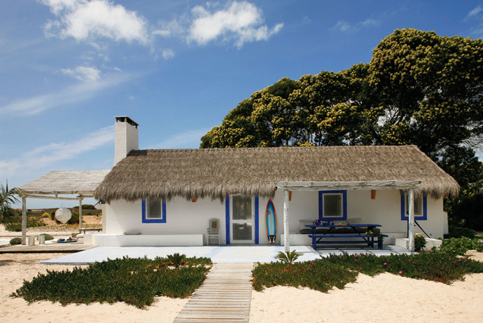 къща на плажа