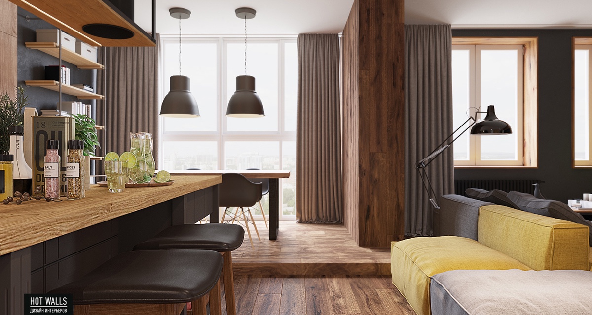 kitchen-bar-dining-space-wood-flooring