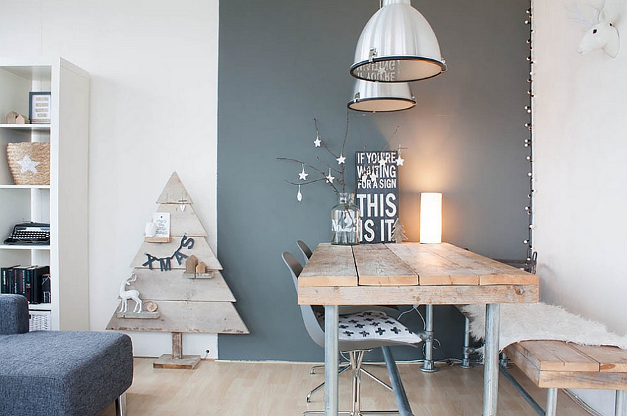 scandinavian-style-christmas-decor-for-the-contemporary-dining-room