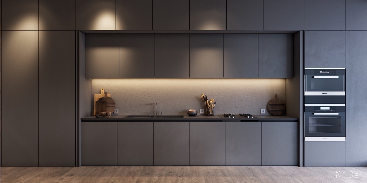 grey-panelled-kitchen-minimalist