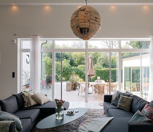 Модерна къща в Швеция