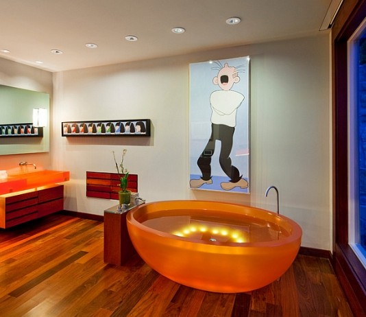 Цветни вани за модерна баня