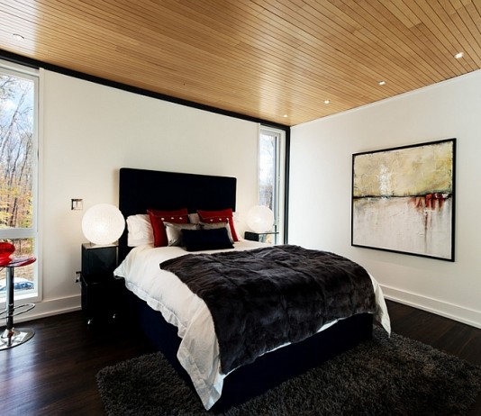 Колекция от спални в черно и бяло