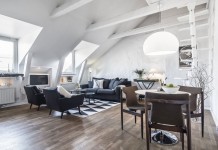 Елегантен и просторен апартамент в Стокхолм, Швеция