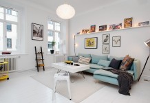 Свеж и модерен шведски апартамент