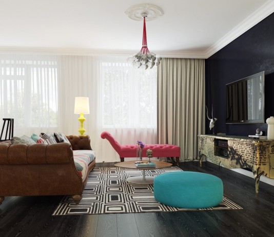 Как да използваме тъмни цветове у дома