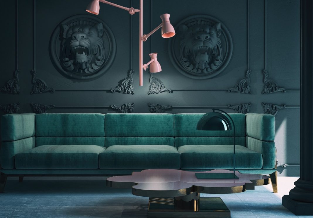 Зеленият цвят, превзема декора във всекидневната!