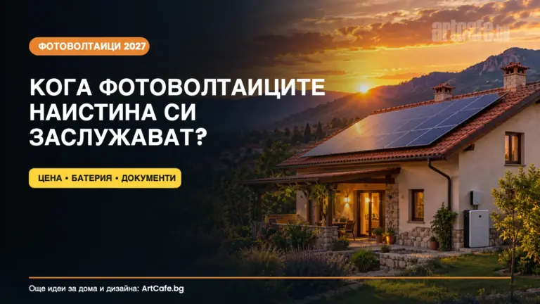 Фотоволтаици за къща през 2027 г.: цена, батерия, документи и кога си заслужават